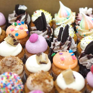 Mixed Flavour Mini Cupcakes - Crumbs & Doilies